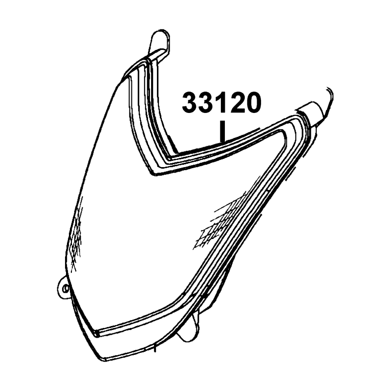 33120-LDC8-M30 LENS HEAD LIGHT ( LENS ONLY ) — diagram cutout