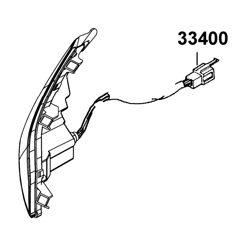 33400-AEB9-M30 WINKER ASSY R FR — diagram cutout