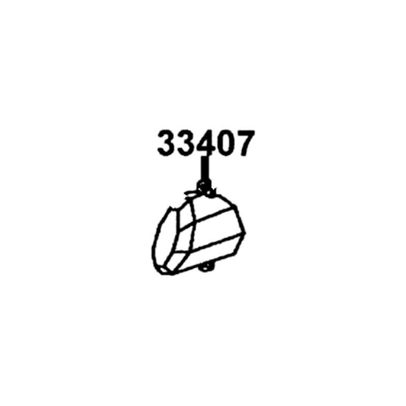 33407-LGR5-E10 "INNER LENS, L, WINKER" — diagram cutout