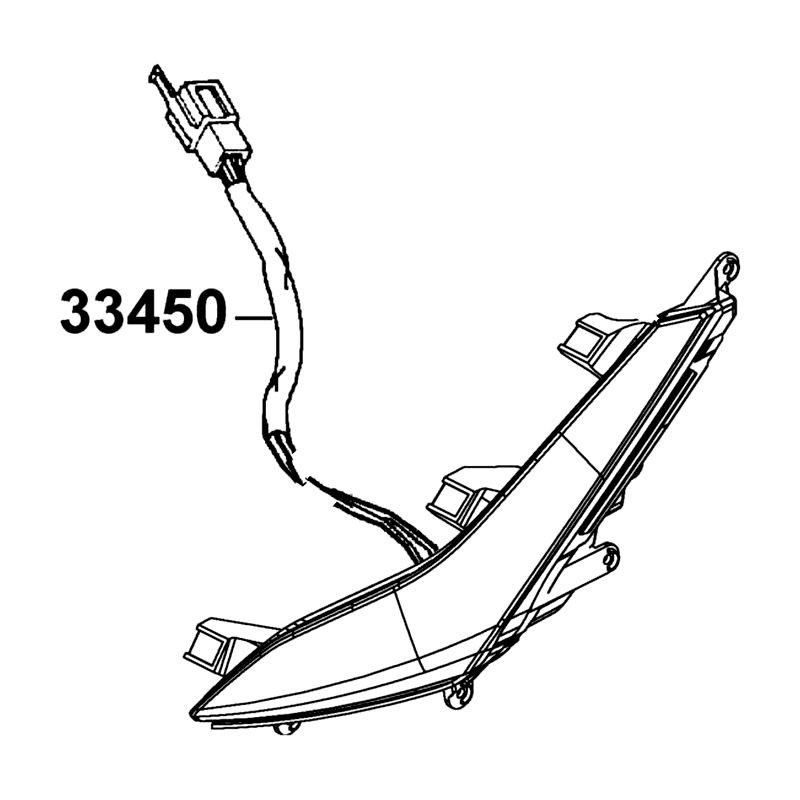 33450-AEB9-M30 WINKER ASSY LH FR — diagram cutout