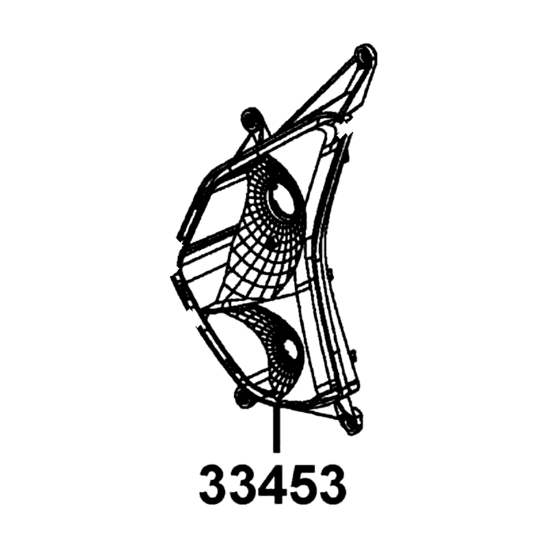 33453-LGR5-E10 "BASE, L, FR WINKER" — diagram cutout