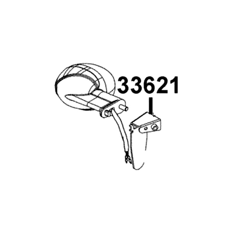 33621-AEB9-M30 "STAY, WINKER ASSY LL" — diagram cutout