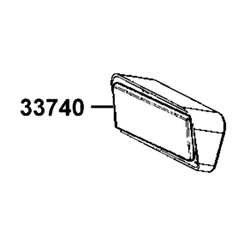 33740-LCA5-E00 REFLECTOR ASSY R RR — diagram cutout
