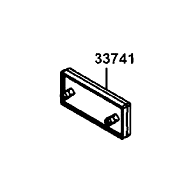 33741-ACH7-900 REFLEX REFLECTOR — diagram cutout