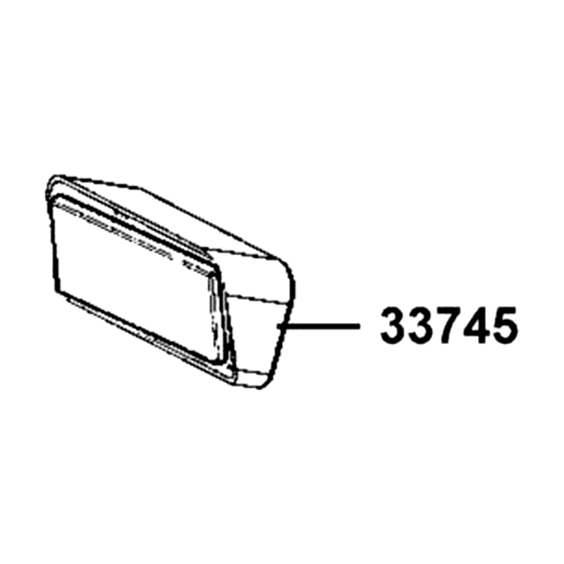 33745-LCA5-E00 REFLECTOR ASSY L RR — diagram cutout