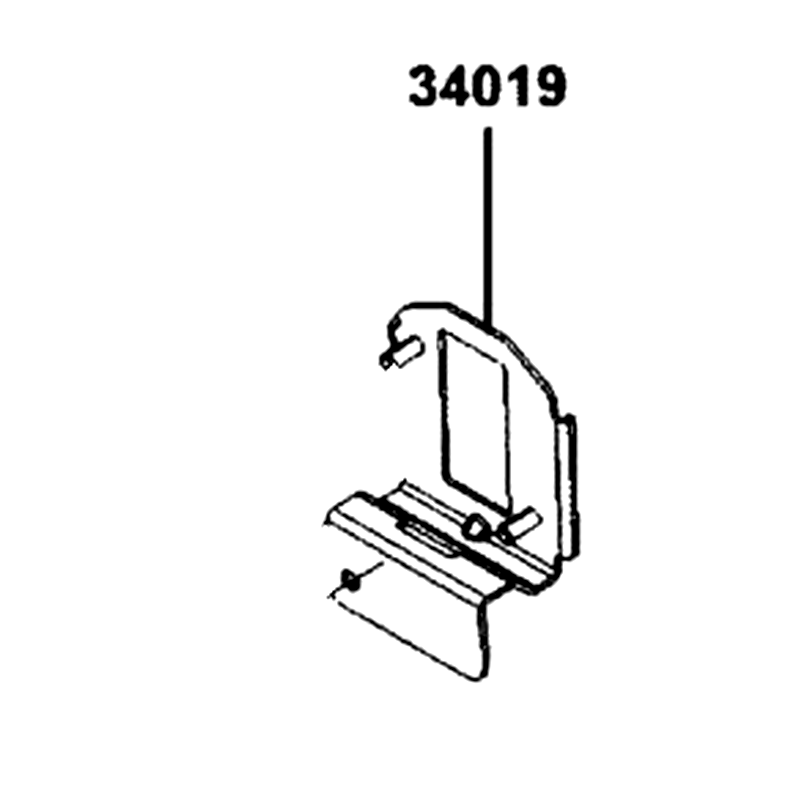 34019-AKB8-E00 STAY, GRIP POSITION DETECTO — diagram cutout
