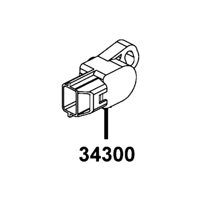 34300-KKE3-900 THROTTLE POSITION SENSOR — diagram cutout