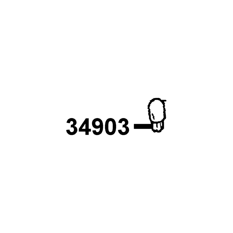34903-LDC8-M30 BULB POSITON — diagram cutout