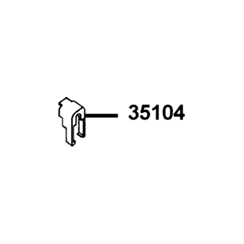 35104-LBC6-90B PLATE COVER FUEL CAP CABLE — diagram cutout