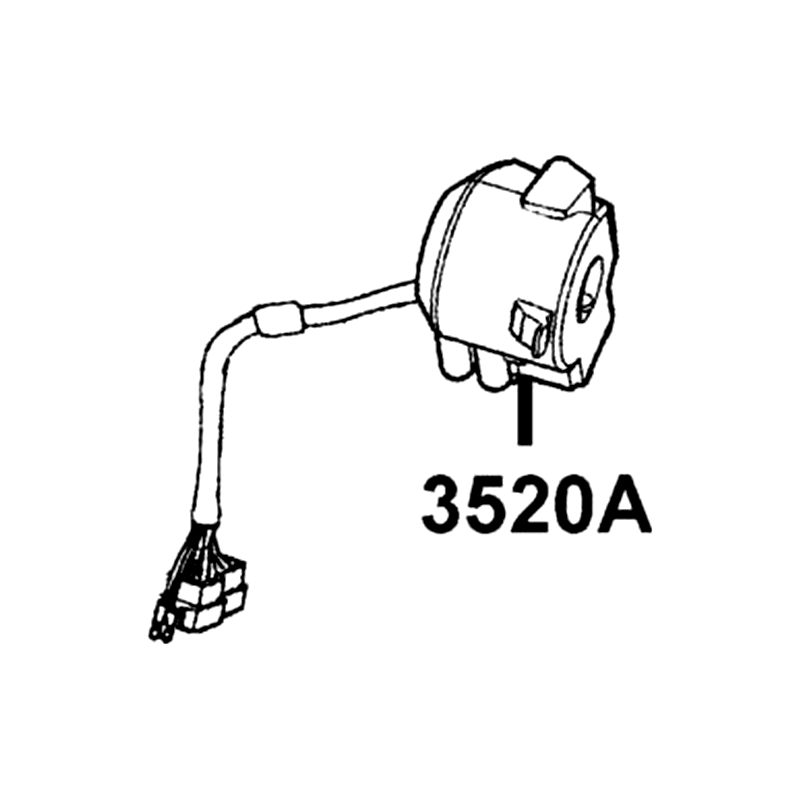 3520A-PWB1-900 SW ASSY HANDLE COMP — diagram cutout