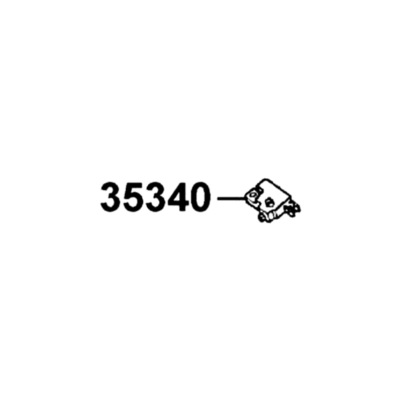 35340-KNBN-901 SW ASSY FR STOP — diagram cutout