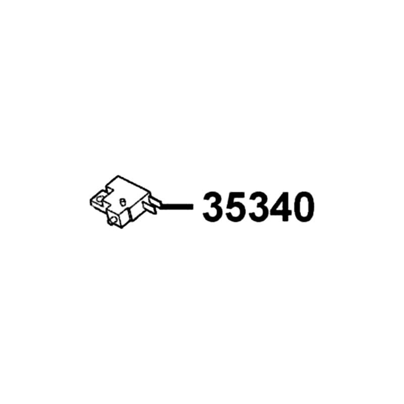 35340-KNBN-C00 SW ASSY FR STOP — diagram cutout