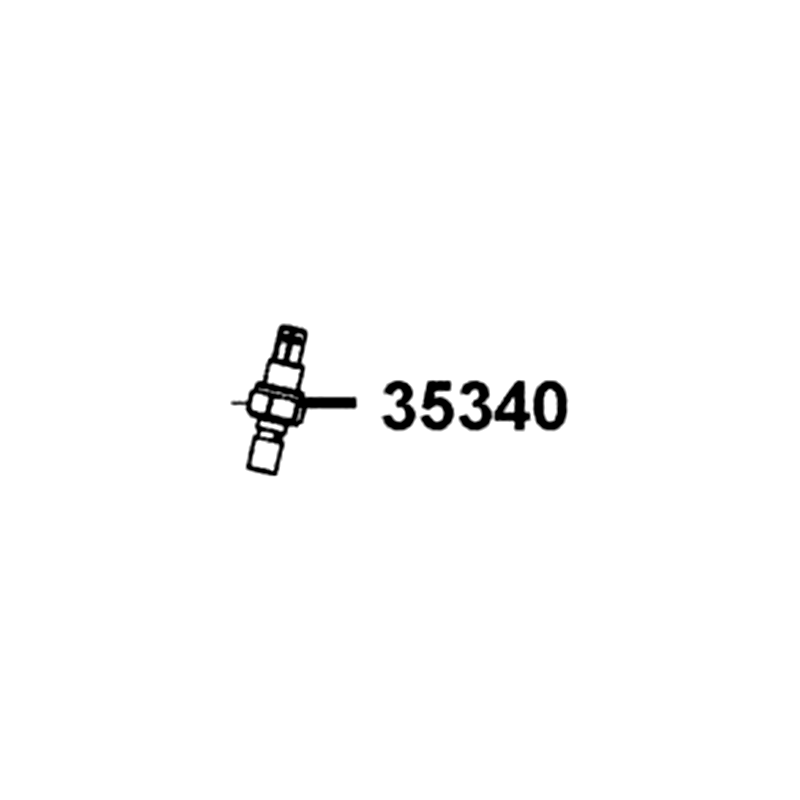 35340-PWB1-900 PRESSURE SWITCH SINGLE BANJO (EURO) — diagram cutout
