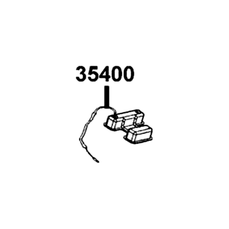 35400-LHB3-E10 RESISTOR COMP — diagram cutout