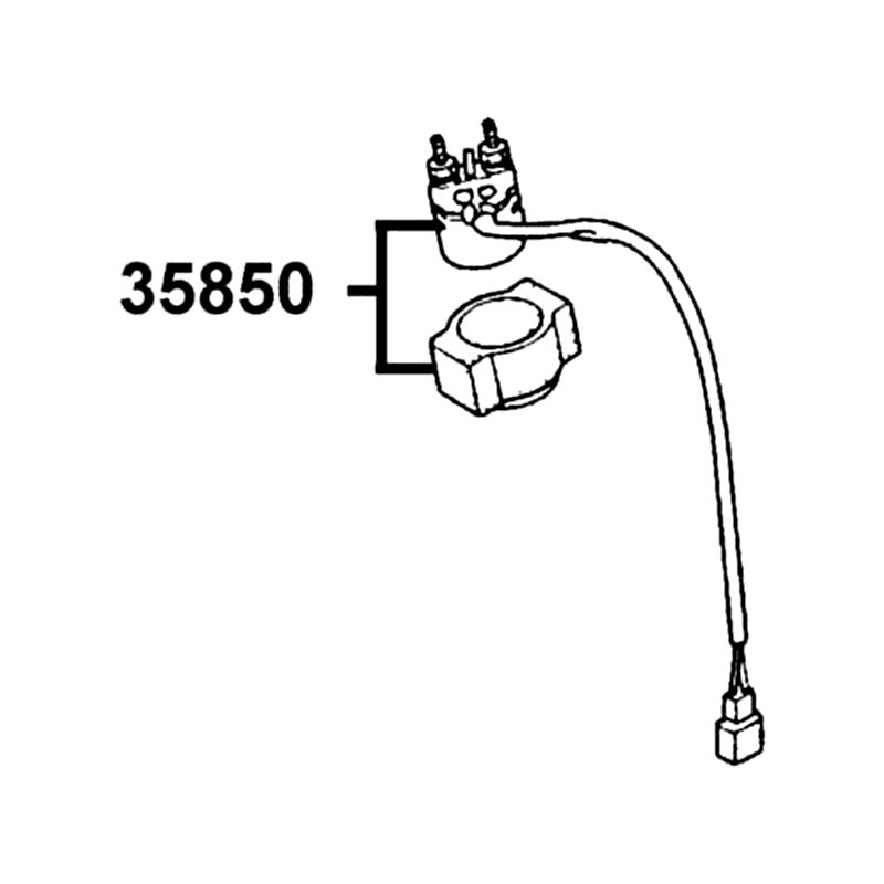 35850-KEBE-C00 SET START MAG — diagram cutout