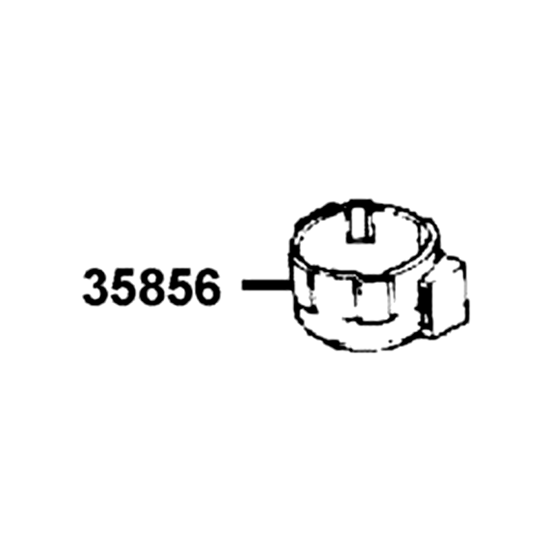 35856-GAB1-940 SHOCK RUBBER MAG — diagram cutout