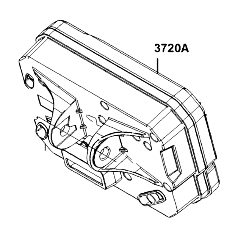 3720A-AGJ5-M30 METER ASSY SPEED — diagram cutout
