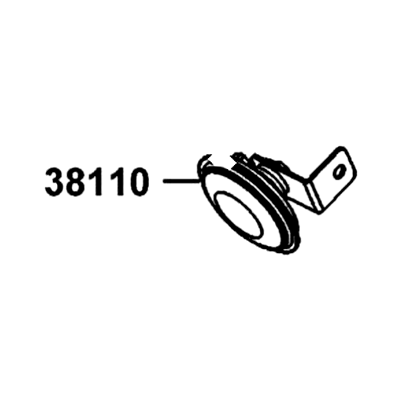38110-ALH3-900 HORN COMP. — diagram cutout