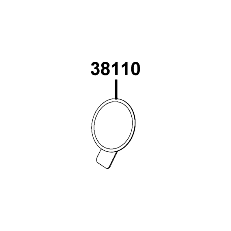 38110-KGC4-B50 HORN COMP — diagram cutout