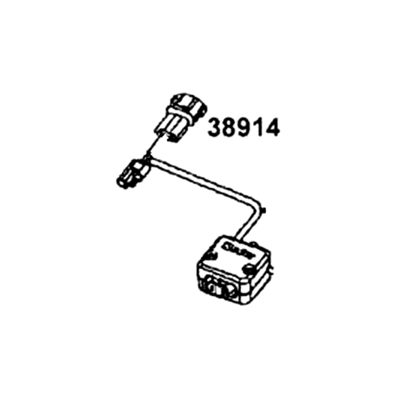 38914-LKK7-E00 POWER CORD — diagram cutout