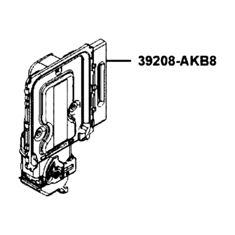 39208-AKB8-E01 HOLDER M4C ECU — diagram cutout