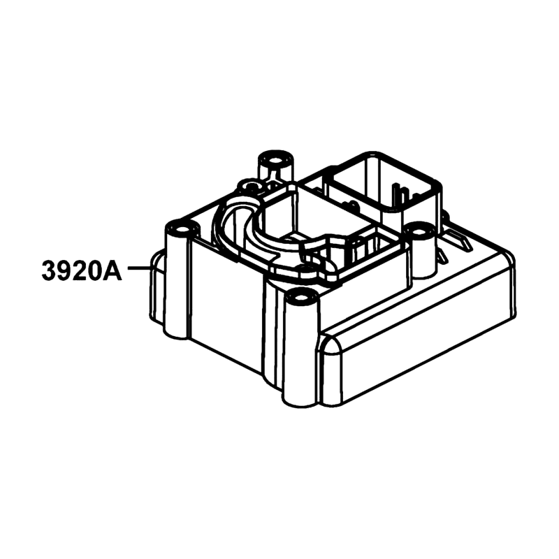 3920A-LGS6-E10 MODULE ASSY ECU — diagram cutout