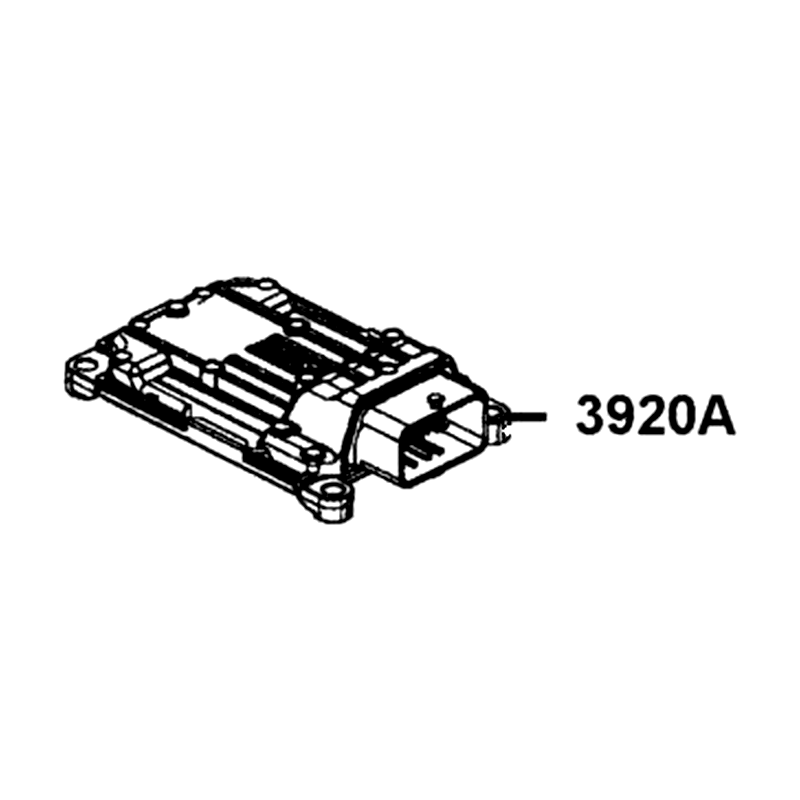 3920A-LKC3-E00 MODULE ASS'Y. ECU — diagram cutout
