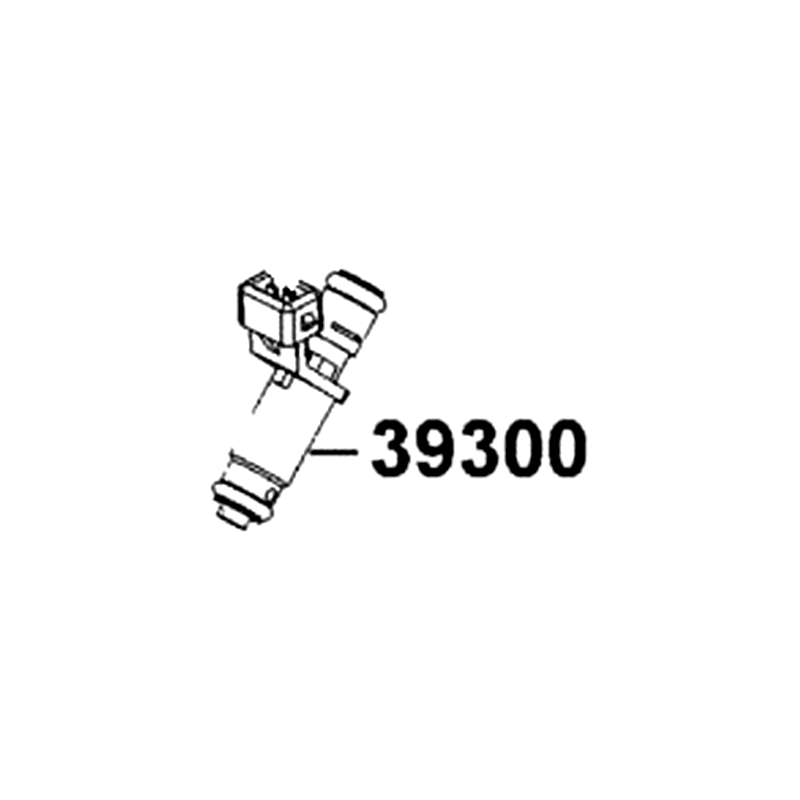 39300-AGA1-M00 FUEL INJECTOR — diagram cutout