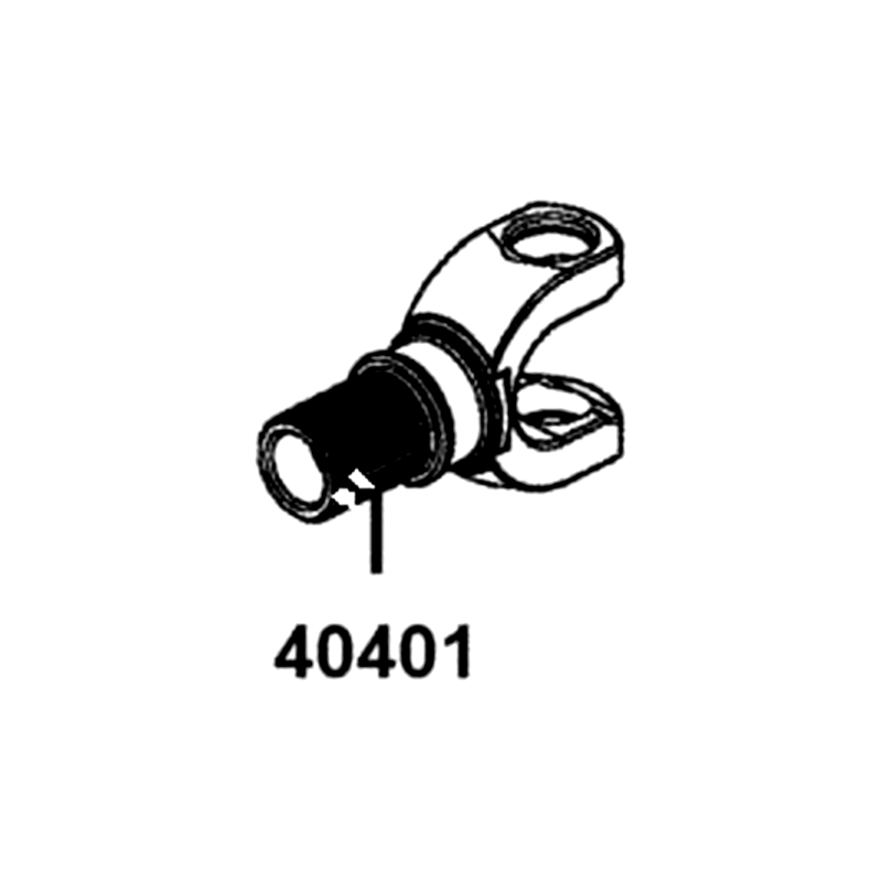 40401-ALC1-E00 YORK B FRONT U JOINT — diagram cutout
