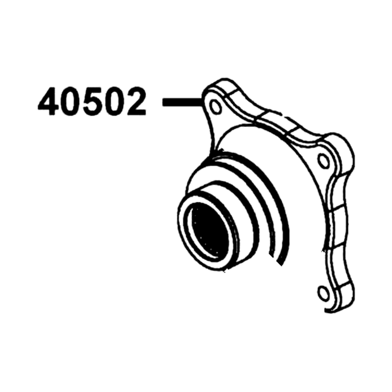 40502-PRB2-900 FLANGE OUTPUT — diagram cutout