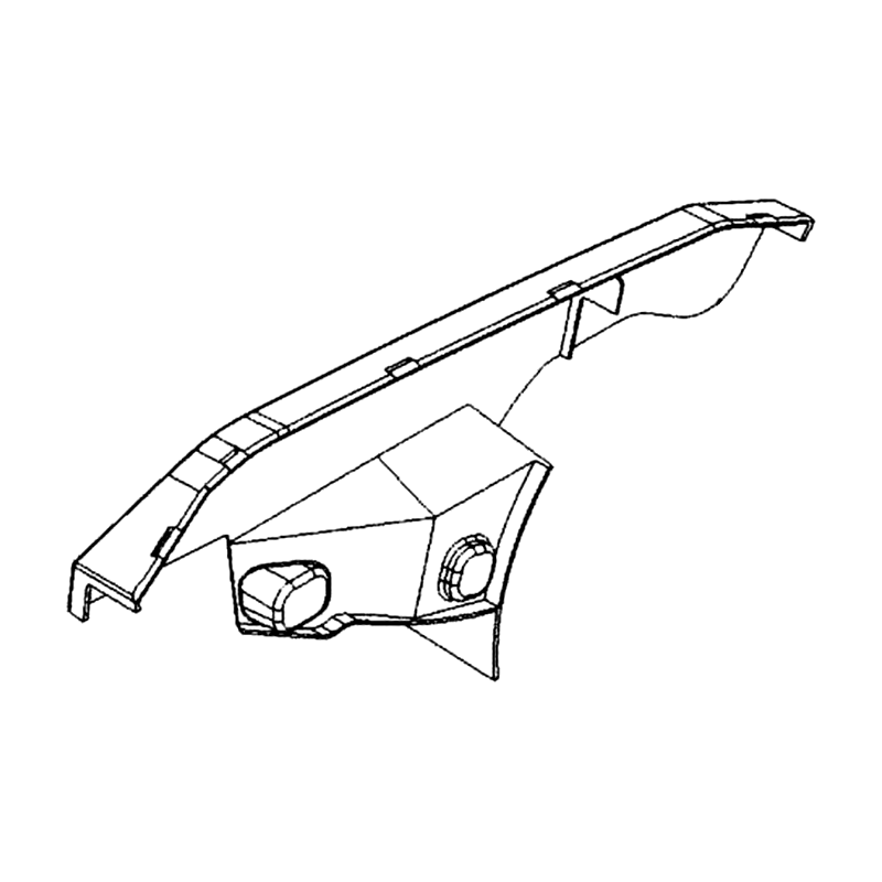 40511-AGJ5-E00-N1R COVER UP B (Black) — diagram cutout