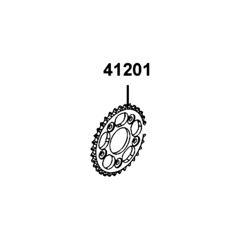 41201-ALH3-900 SPRKT FINAL DRIVEN (33T) — diagram cutout