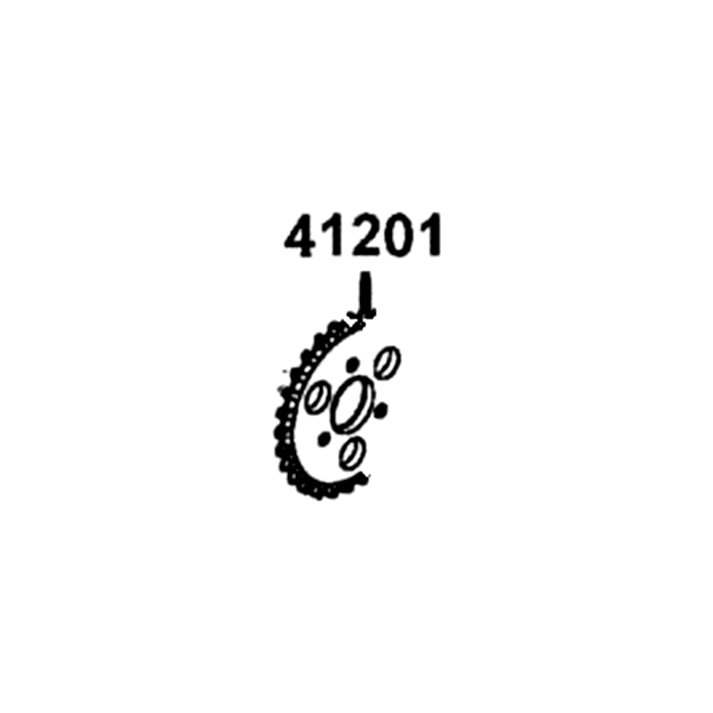 41201-LBD4-900 SPRKT FINAL DRIVEN — diagram cutout