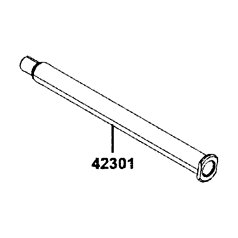 42301-AGJ5-E00 AXLE, RR WHEEL — diagram cutout
