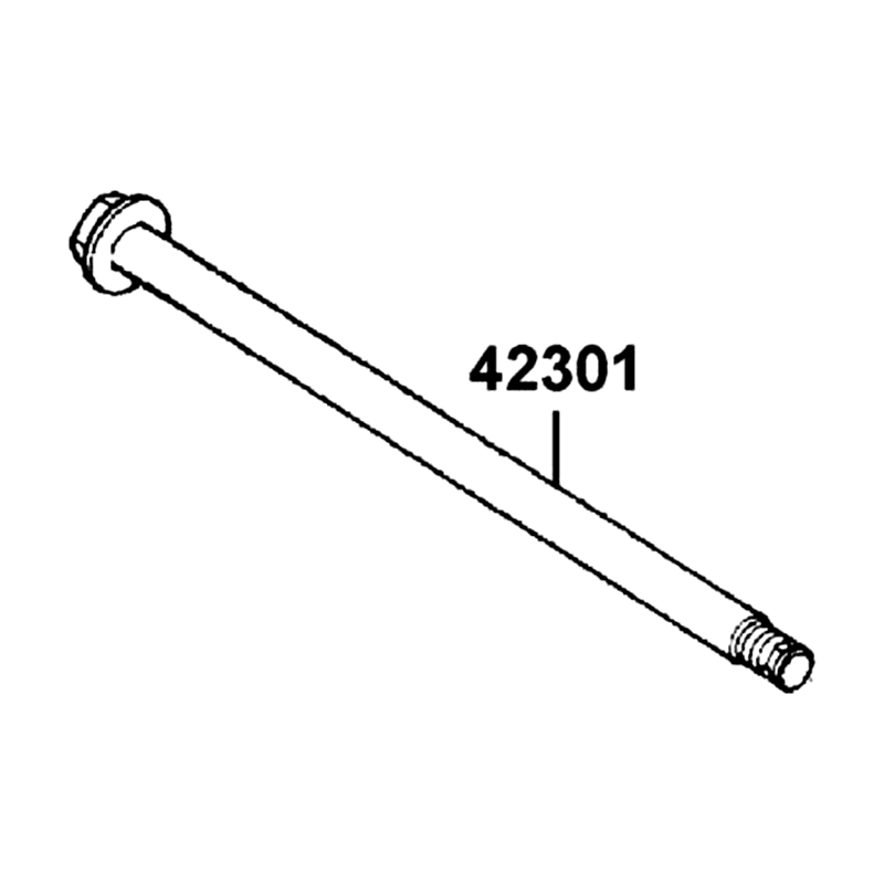 42301-KYCY-500 AXLE RR WHEEL M16*297MM — diagram cutout