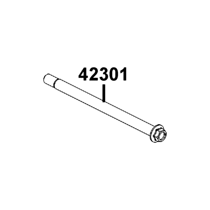 42301-LKL5-E30 AXLE REAR WHEEL — diagram cutout