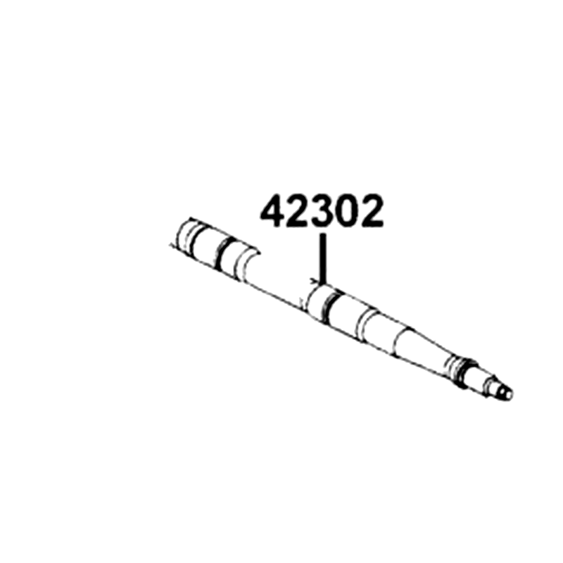 42302-LEC1-700 AXLE SHAFT RR — diagram cutout