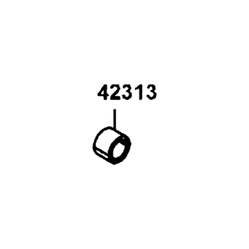 42313-AKB8-E00 COLLAR RR WHEEL SIDE B — diagram cutout