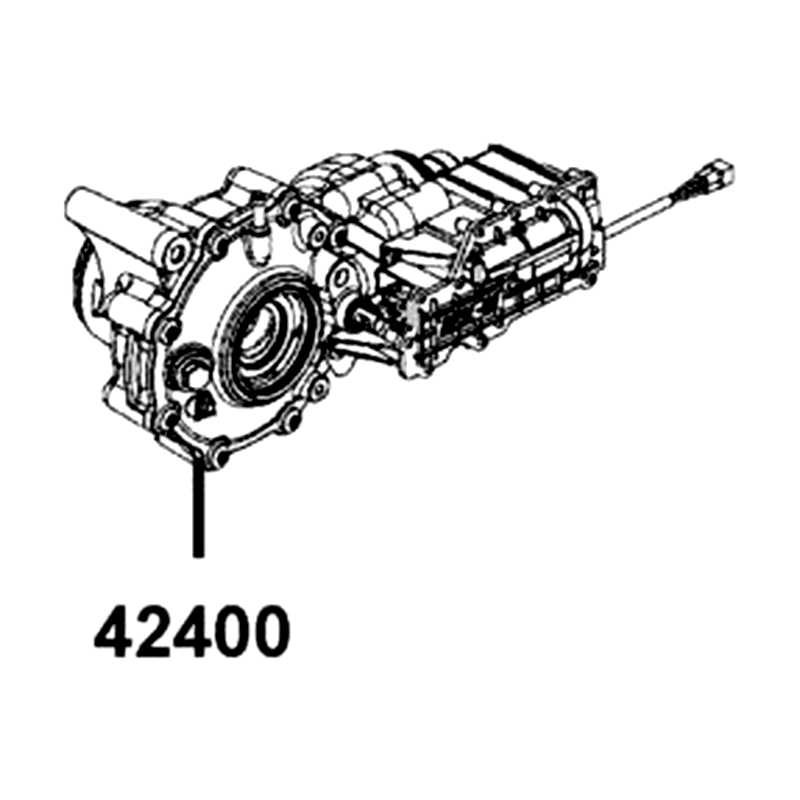 42400-LKA8-500 E-LOCK GEARCASE FRONT 3.6 — diagram cutout