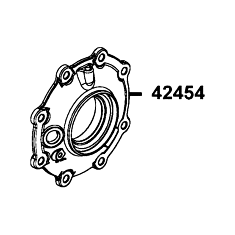 42454-LFA5-900 COVER GEARCASE-FR MACH — diagram cutout