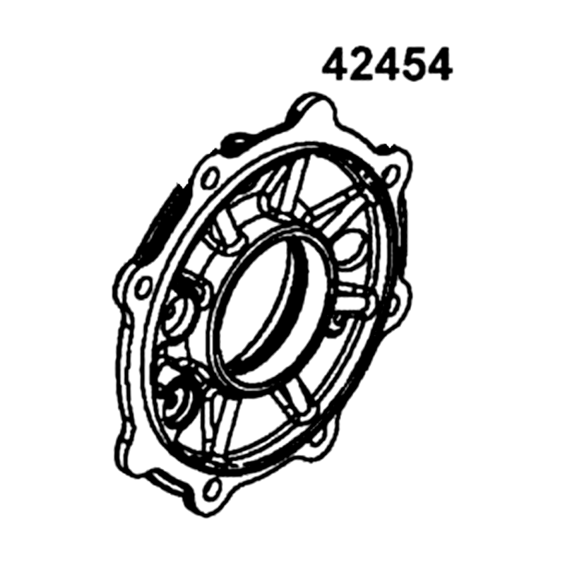 42454-LFA5-910 COVER GEARCASE-RR MACH — diagram cutout