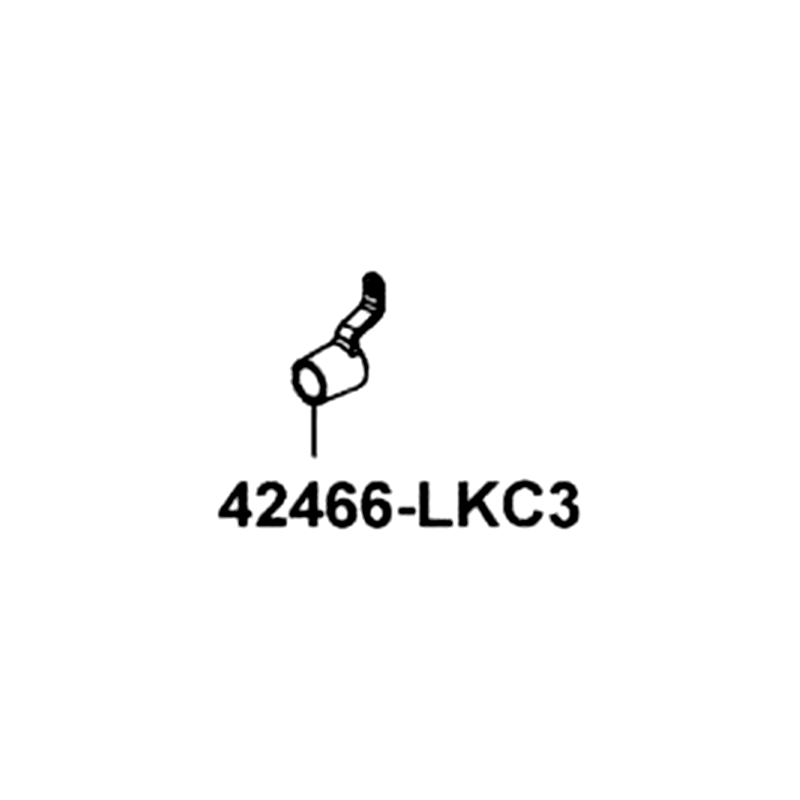 42466-LKC3-500 STAY..SELECTOR — diagram cutout