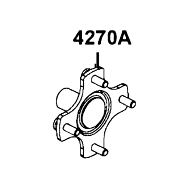 4270A-LEE8-900 HUB ASSY REAR WHEEL — diagram cutout