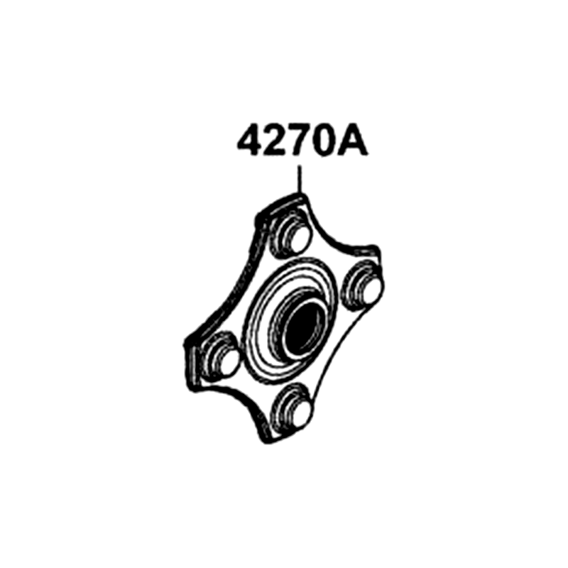 4270A-ZWA2-M00 HUB ASSY REAR WHEEL — diagram cutout