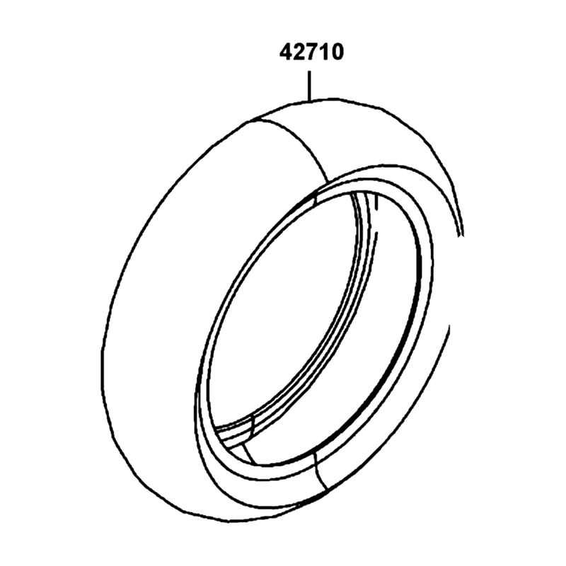 42710-LGC6-305 TIRE ASSY RR (160/60 R15 67H ~ MAXXIS) — diagram cutout