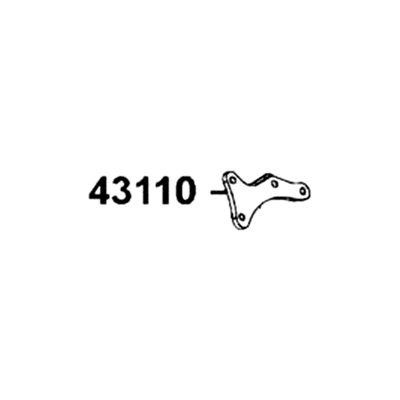 43110-LFE9-305 BRACKET ASSY — diagram cutout