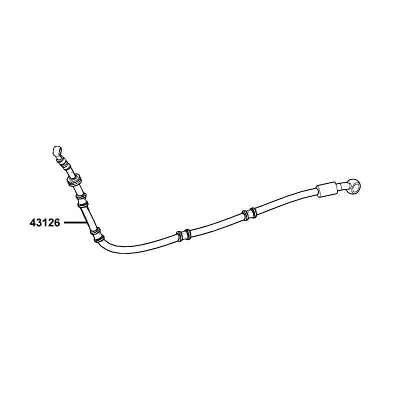 43126-LGE5-E00 HOSE ASSY RR BRK — diagram cutout