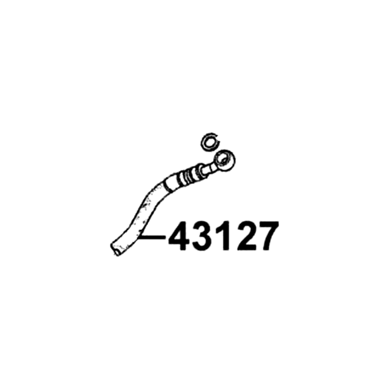 43127-AEA7-E1A HOSE ASSY B RR BRK — diagram cutout