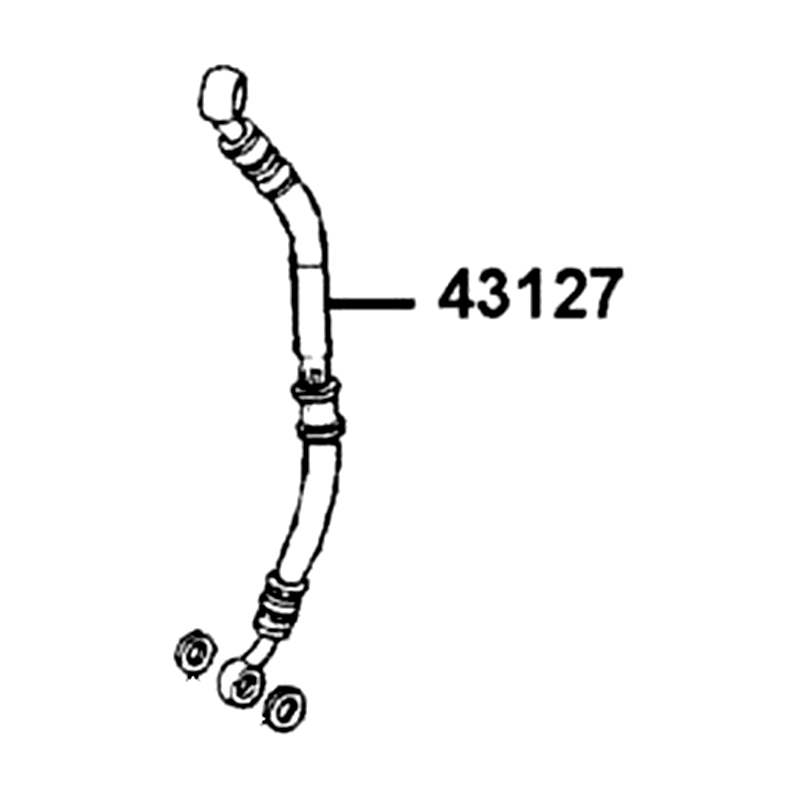 43127-LBA7-900 HOSE COMP RR BRK — diagram cutout