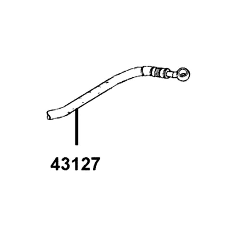 43127-LFE9-E00 HOSE ASSY, RR BEAKE — diagram cutout